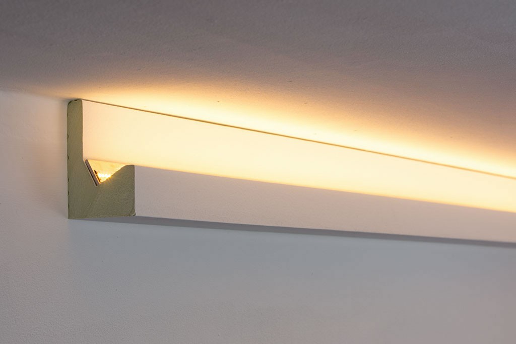 LED cove moldings for indirect lighting "WDML-55A-PR