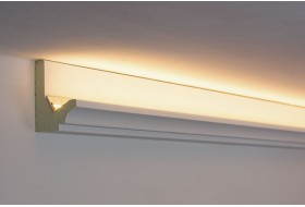 LED cove moldings for indirect lighting "WDKL-55C-PR