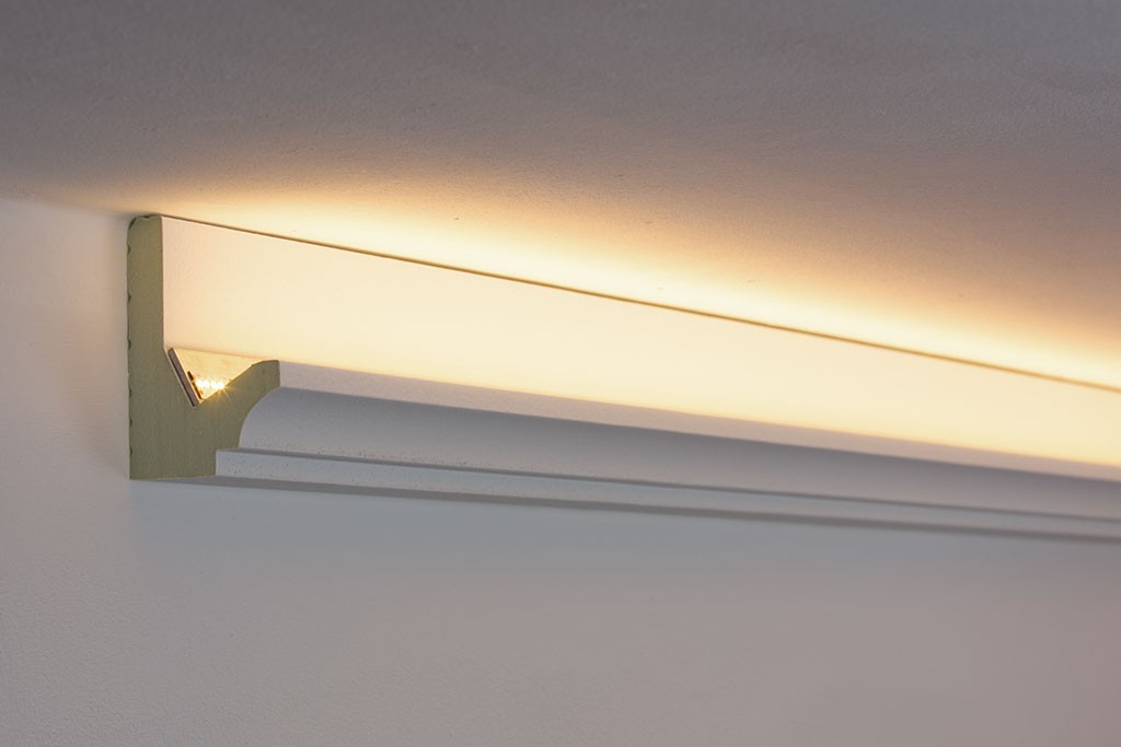 LED cove moldings for indirect lighting "WDKL-55C-PR