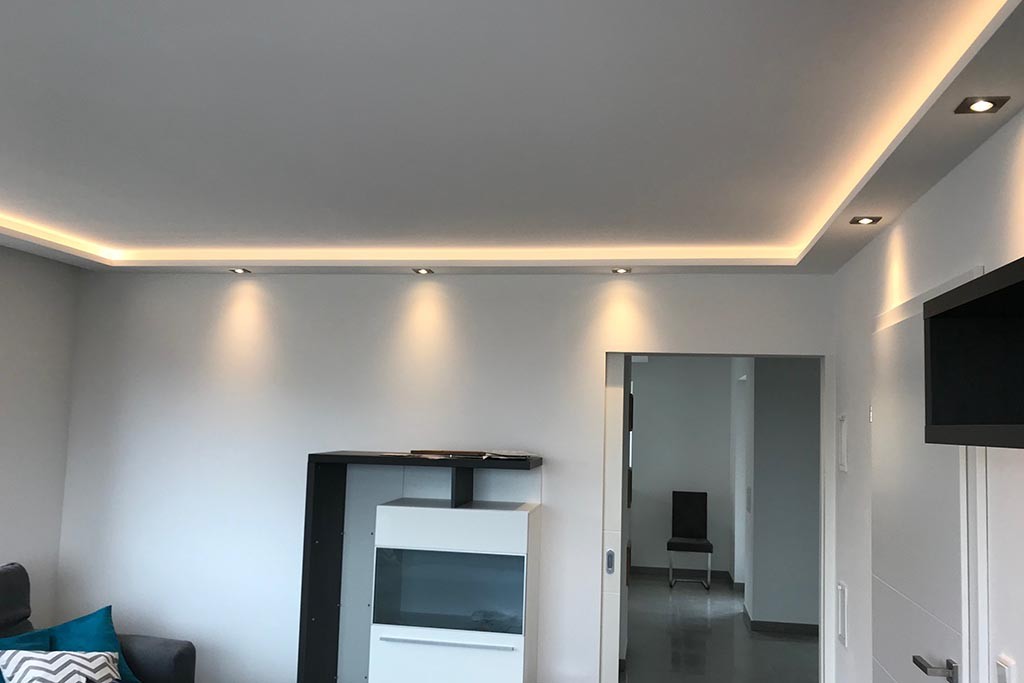 LED cornices for indirect ceiling lighting "WDML-170A-ST"