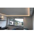 LED cornices for indirect ceiling lighting "WDML-170A-ST"