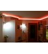 Beispiel 4 - Indirekte RGB Beleuchtung im Wohnzimmer mit den LED Lichtvouten "DBML-120-PR".