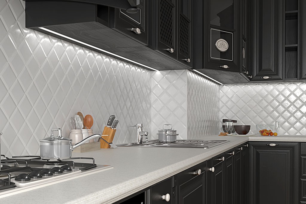 LED Recessed Profile EBP6-1-AL in Anodized Aluminum