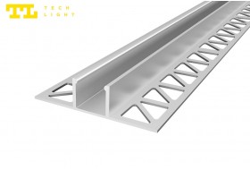 LED Tile Profile FLP17-2-AL in Anodized Aluminum