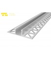 LED Tile Profile FLP17-2-AL in Anodized Aluminum