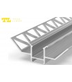 copy of LED Tile Profile 90° External Corner FLP17-3-AL in Anodized Aluminum