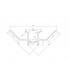 copy of LED Tile Profile 90° External Corner FLP17-3-AL in Anodized Aluminum