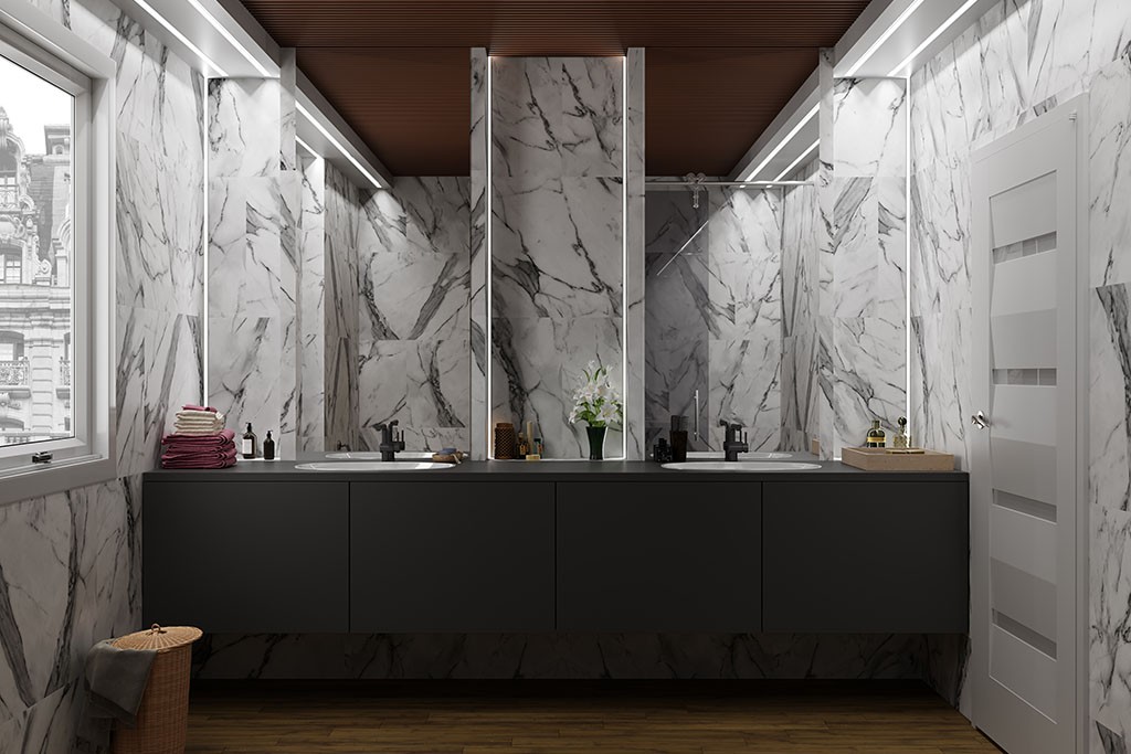 copy of LED Tile Profile 90° External Corner FLP17-3-AL in Anodized Aluminum