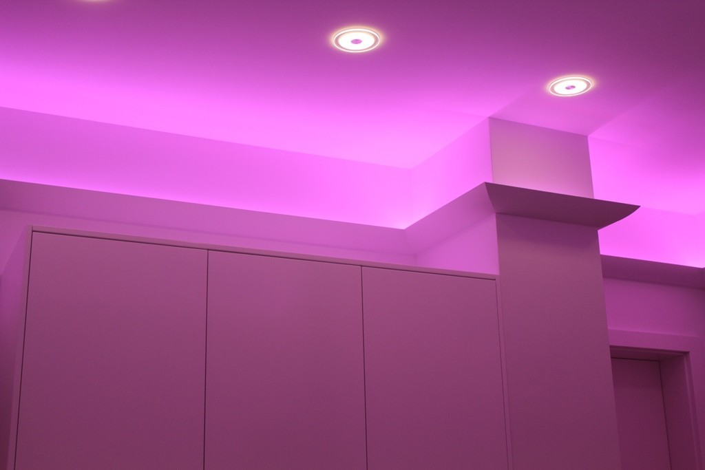 Stucco for indirect LED lighting - DBKL-125-PR