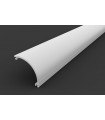 Cover for LED Aluminum Profiles ABD-C18-MIL | White / Milky