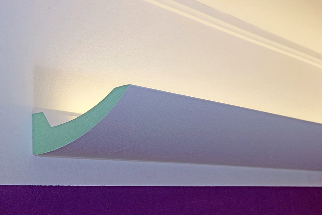 Stucco for indirect LED lighting - DBKL-125-PR