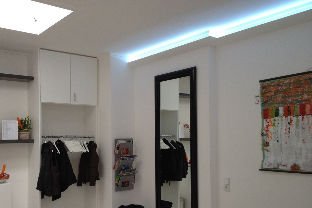 Stucco for indirect LED lighting - DBKL-125-ST