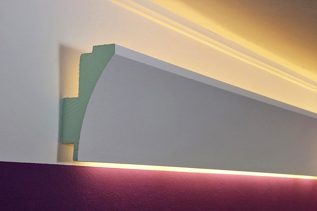 Stucco for indirect lighting - "WDKL-85B-PR"