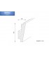 Stucco for indirect lighting - "WDML-65B-ST"