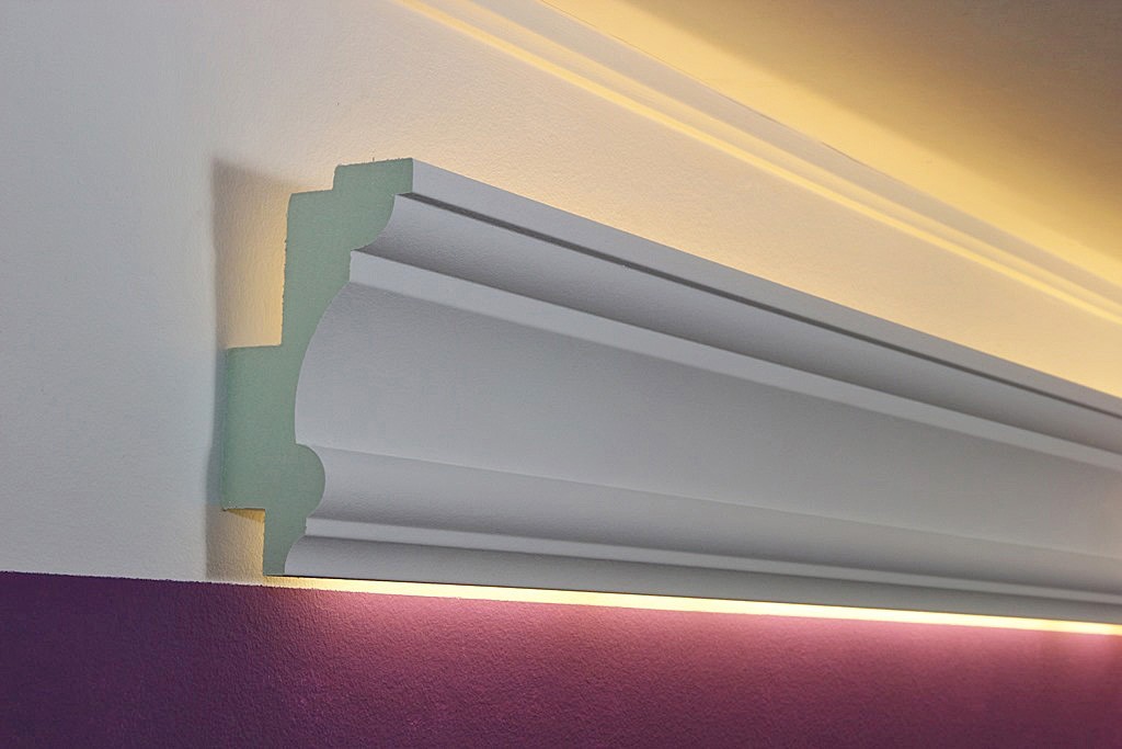 LED Stuckprofil für indirekte Wandbeleuchtung "WDKL-85A-PR"