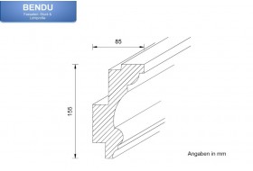 LED Stuckleisten, Lichtvoutenprofile für indirekte Beleuchtung | BENDU