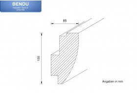 Stucco for indirect lighting - "WDML-85A-PR"