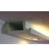 Moderne direkte und indirekte Beleuchtung von Wand und Decke mit der LED Stuckleiste "WDML-200A-PR" aus Hartschaum.
