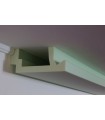 LED Stuckleiste für indirekte Beleuchtung Decke und Wand "WDML-200A-ST"