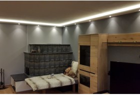 LED cornices for indirect wall and ceiling lighting "WDKL-200A-ST"