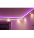 LED cornices for indirect wall and ceiling lighting "WDML-200B-ST"