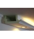 Klassisches Licht Profil "WDKL-200B-PR" aus Hartschaum für direktes und indirektes Licht an Wand und Decke.