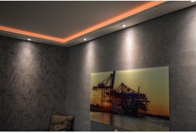LED cornices for indirect wall and ceiling lighting "WDML-200C-PR"