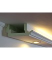 LED Stuck-Leisten für indirekte Beleuchtung Wand und Decke „WDKL-200C-PR“