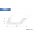Light profile for the installation of LED spots "BSKL-290A-PR"