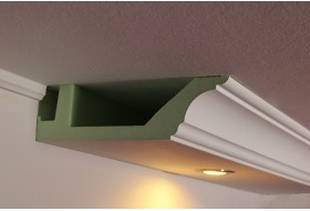 Decken- und Lichtprofile für die direkte Beleuchtung der Wand | BENDU