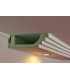 Lighting profile for installation of LED spotlights "BSML-290A-PR"