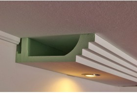 Lighting profile for installation of LED spotlights "BSML-290A-PR"