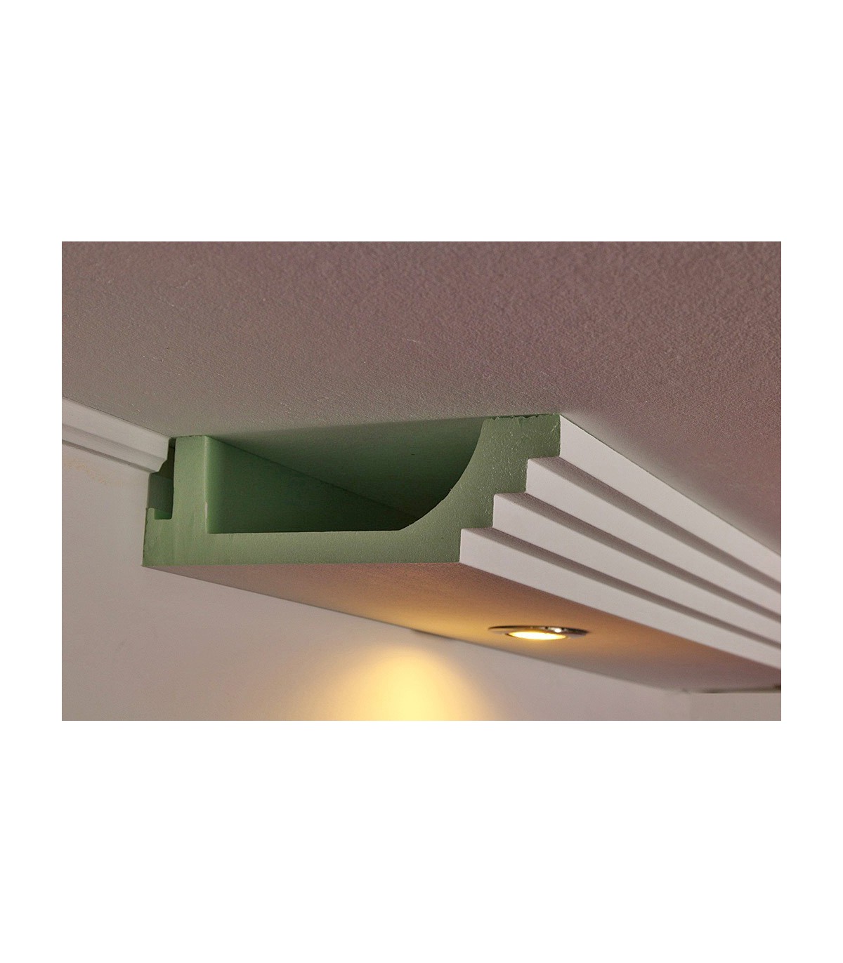 Lighting profile for installation of LED spotlights "BSML290APR"