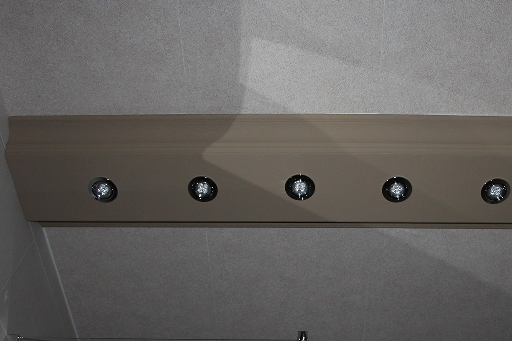 Lighting bars for installation of spotlights "BSKL-380A-PR"