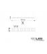 LED strip warm white with 14.4 watts per meter at 24 volts, IP66