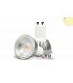 Dimmbarer LED Strahler neutral-weiß mit 6.0 Watt für Sockel GU10