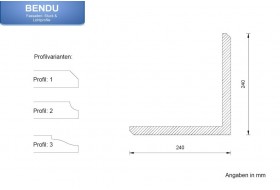 Quoins for the exterior façade "EBML-240240-PR"