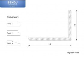 Quoins for the exterior façade "EBML-240340-PR"