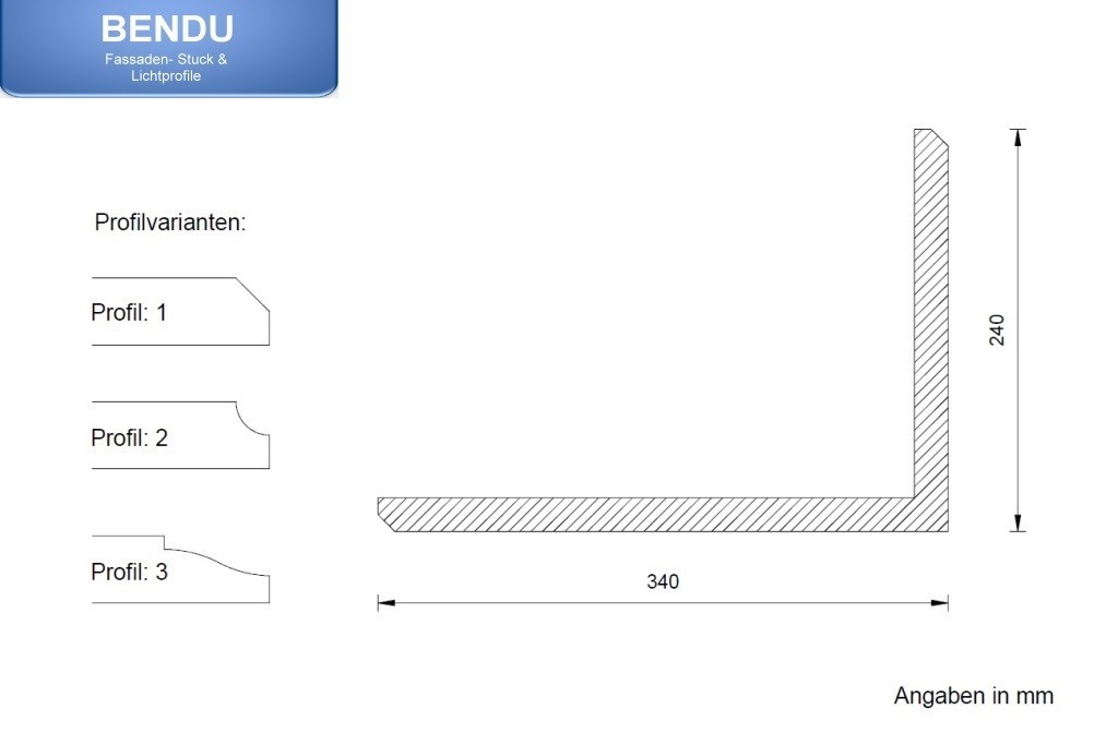 Quoins for the exterior façade "EBML-240340-PR"