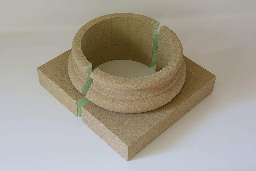 Column base for column cladding "BAKL-300A-PR"