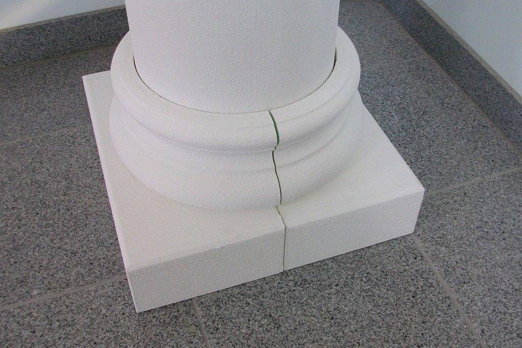 Column base for column cladding "BAKL-300A-PR"