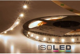 LED strip warm white with 4.8 watts per meter at 24 volt, IP20