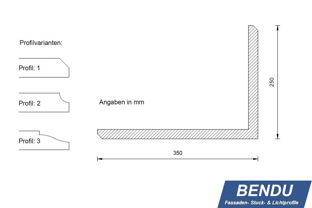 Quoins for the exterior façade "EBML-250350-PR"