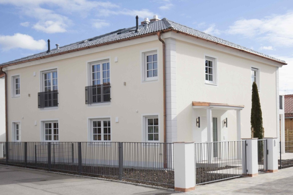 Anwendungsbeispiel 2: Der Bossenstein als stilvolles und modernes Dekorelement für die Ecken der Außenfassade.