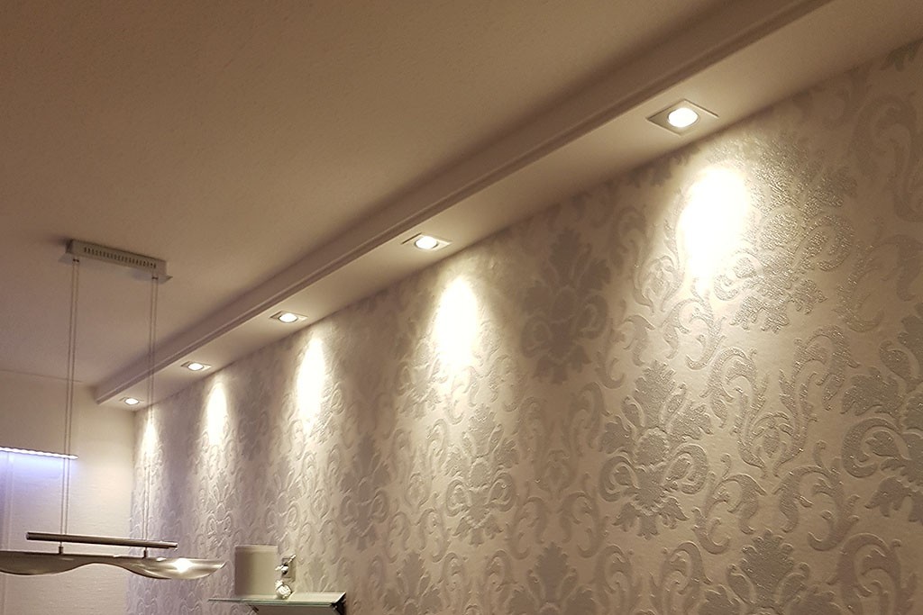 Lighting profile for installation of LED spotlights "BSML-180B-ST"