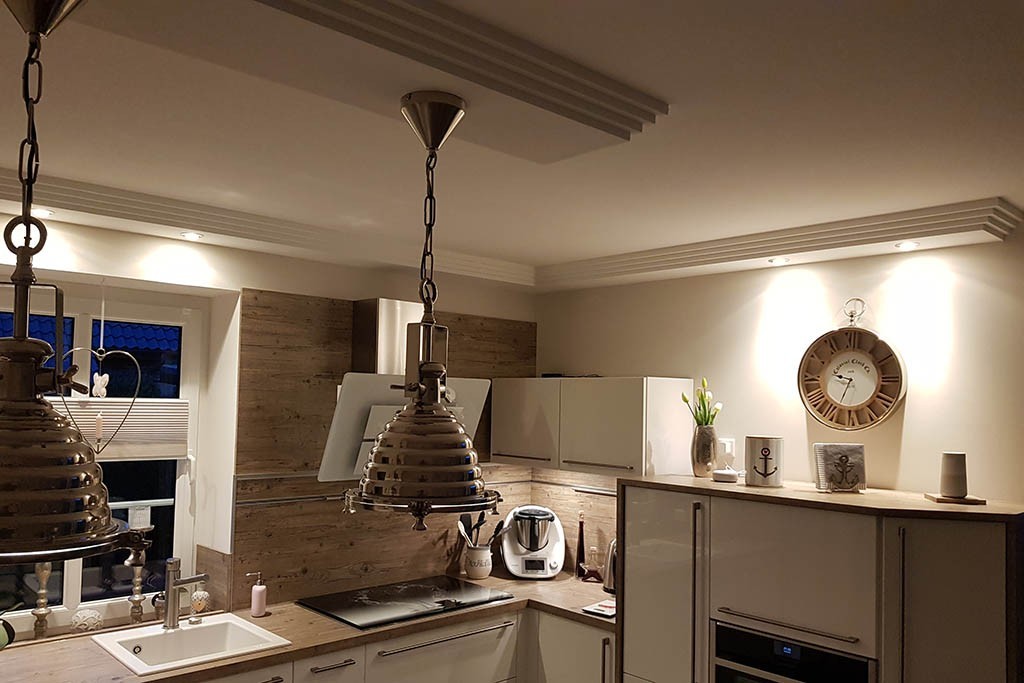 Lighting profile for installation of LED spotlights "BSML-290A-ST"