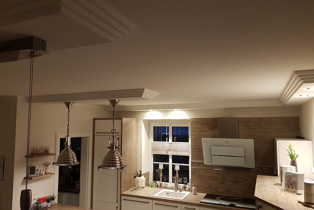 Lighting profile for installation of LED spotlights "BSML-290A-ST"