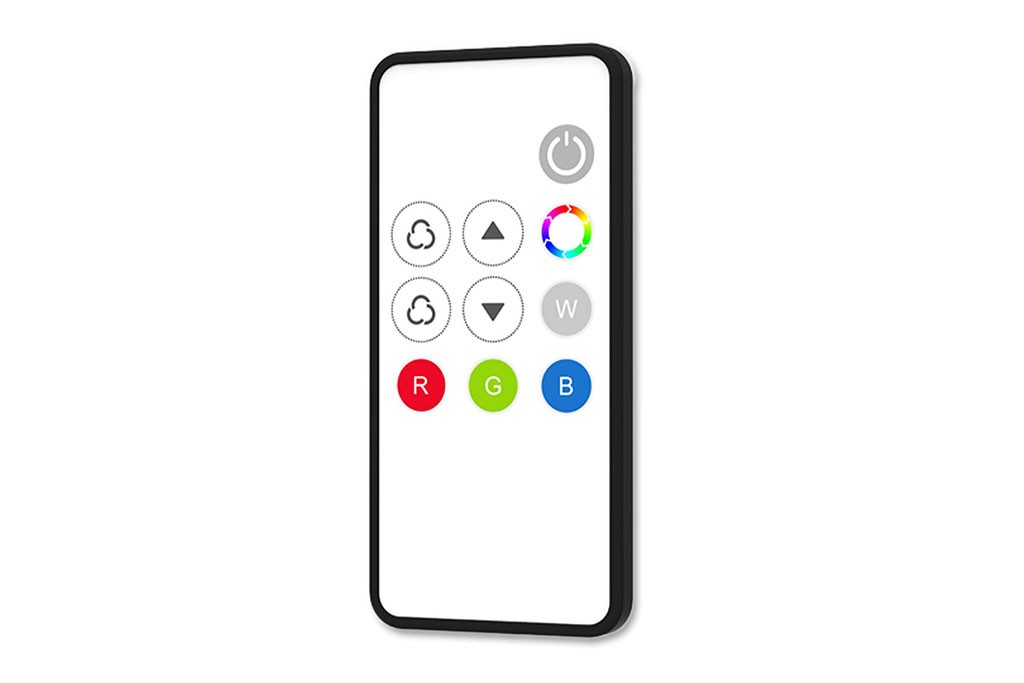 4 zones Sys-One RGB-W wireless remote control with color wheel