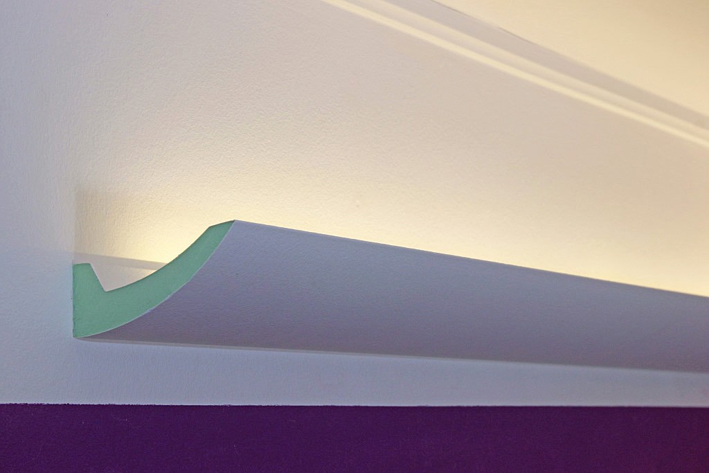 Stucco for indirect LED lighting - DBKL-95-PR