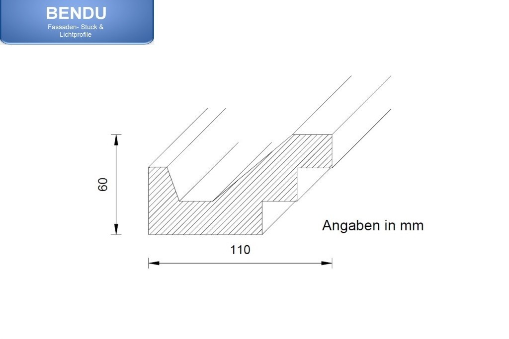 Stucco for indirect LED Lighting - DBML-110-PR